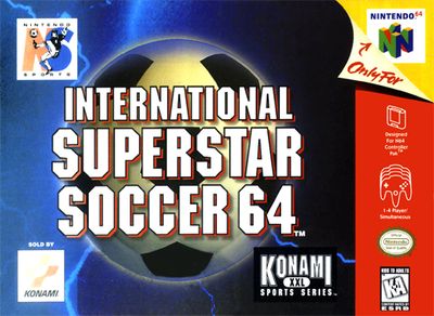 International Superstar Soccer 64, N64 (Cart only)