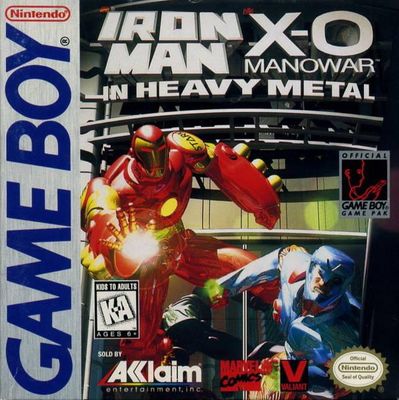Iron Man X-O Manowar in Heavy Metal, GameBoy (Cart Only)