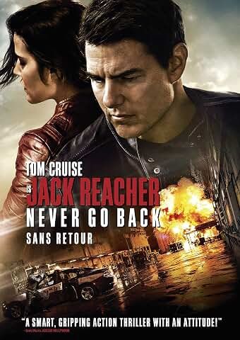 Jack Reacher Never Go Back, DVD