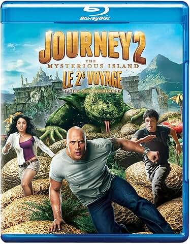 Journey 2 The Mysterious Island, Blu-ray