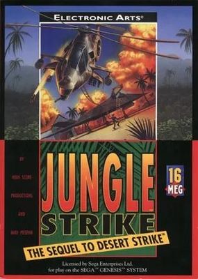 Jungle Strike, Sega Genesis (Cart Only)