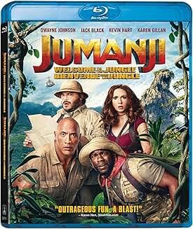 Jumanji: Welcome to the Jungle, Blu-ray