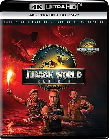 Jurassic World Rebirth, 4K UHD, Blu-ray