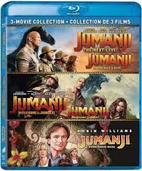 Jumanji: The Next Level / Jumanji: Welcome to the Jungle / Jumanj, Blu-ray