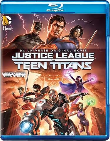 Justice League VS. Teen Titans, Blu-ray