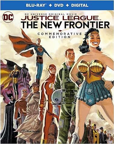 Justice League The New Frontier, Steelbook, Blu-ray