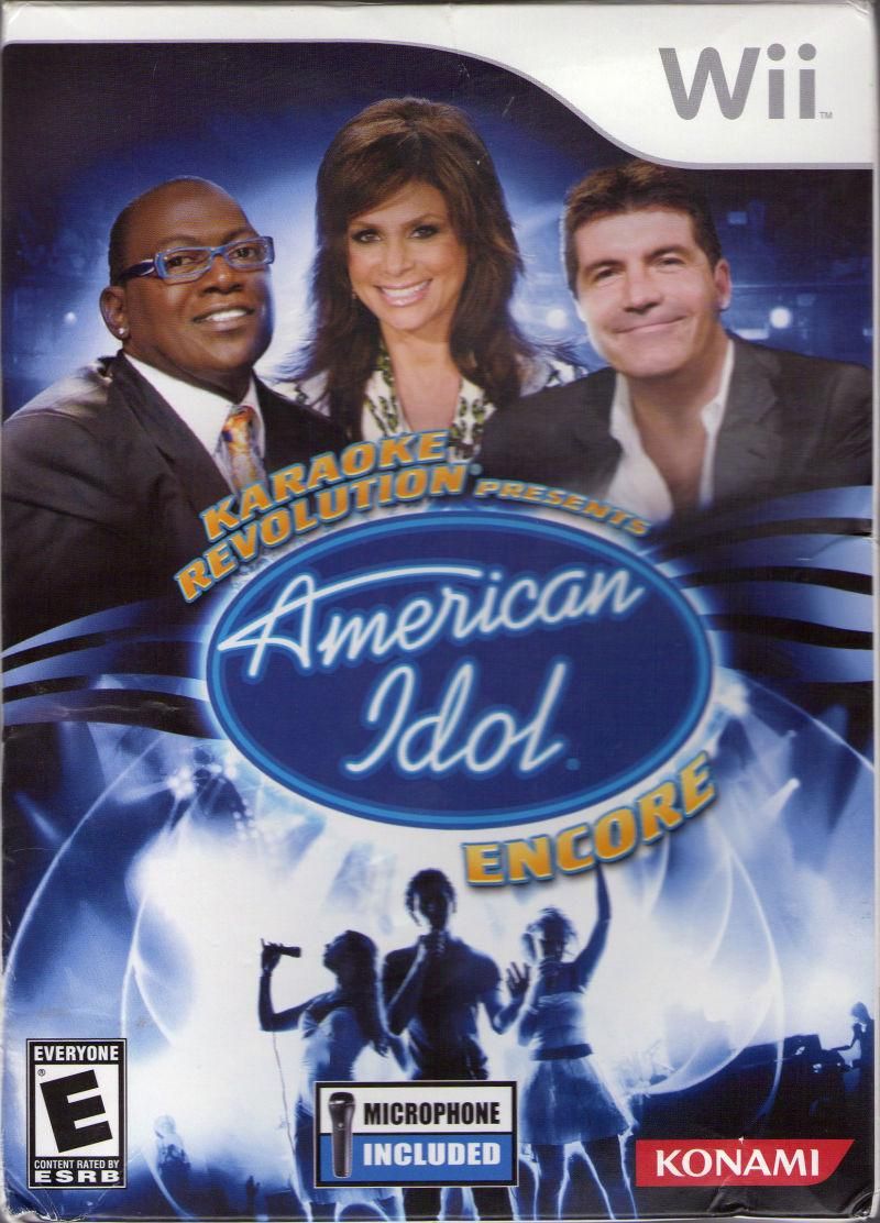 Karaoke Revolution American Idol Encore, Wii