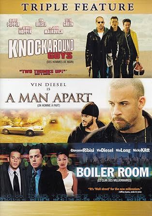 Knockaround Guys / A Man Apart / Boiler Room, DVD