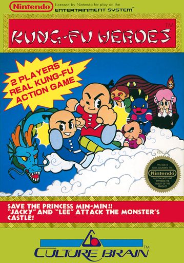 Kung-Fu Heroes, NES (Cart Only)