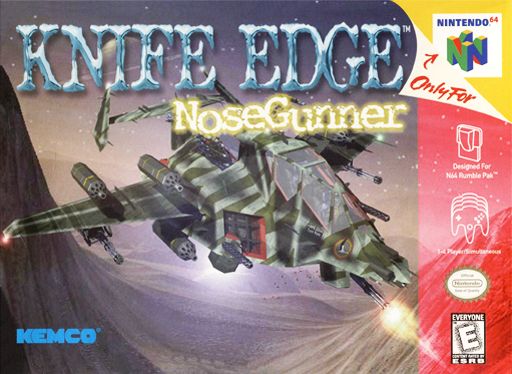 Knife Edge - Nose Gunner, N64 (Cart only)