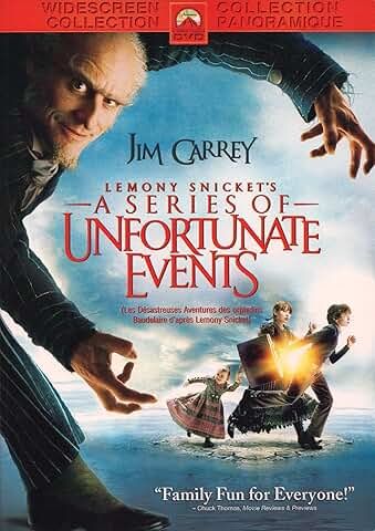 Lemony Snicket's A Series Of Unfortunate Events, DVD