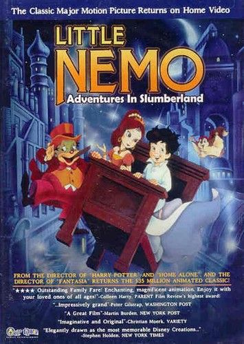 Little Nemo: Adventures in Slumberland, DVD