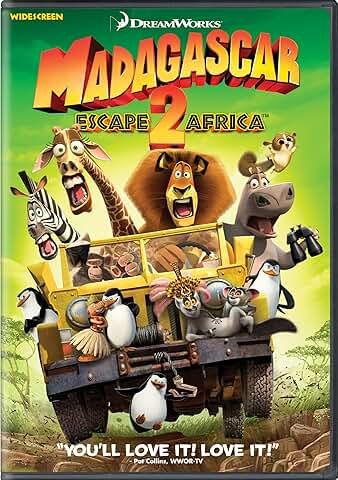 Madagascar Escape 2 Africa, DVD