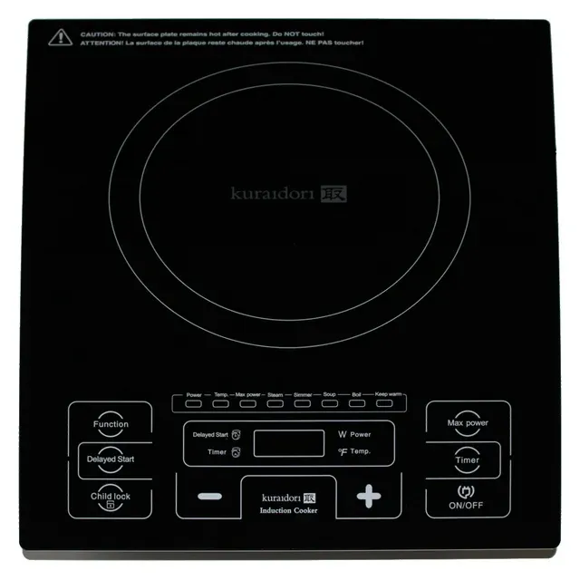 Kuraidori 1800 Watt Single Burner Induction Cooker