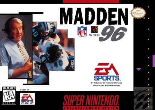 Madden 96, SNES (Box Only)