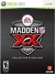 Madden XX Years 1989-2009 Collector's Edition, Xbox 360