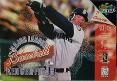 Major League Baseball Featuring Ken Griffey JR., N64 (Cart only)