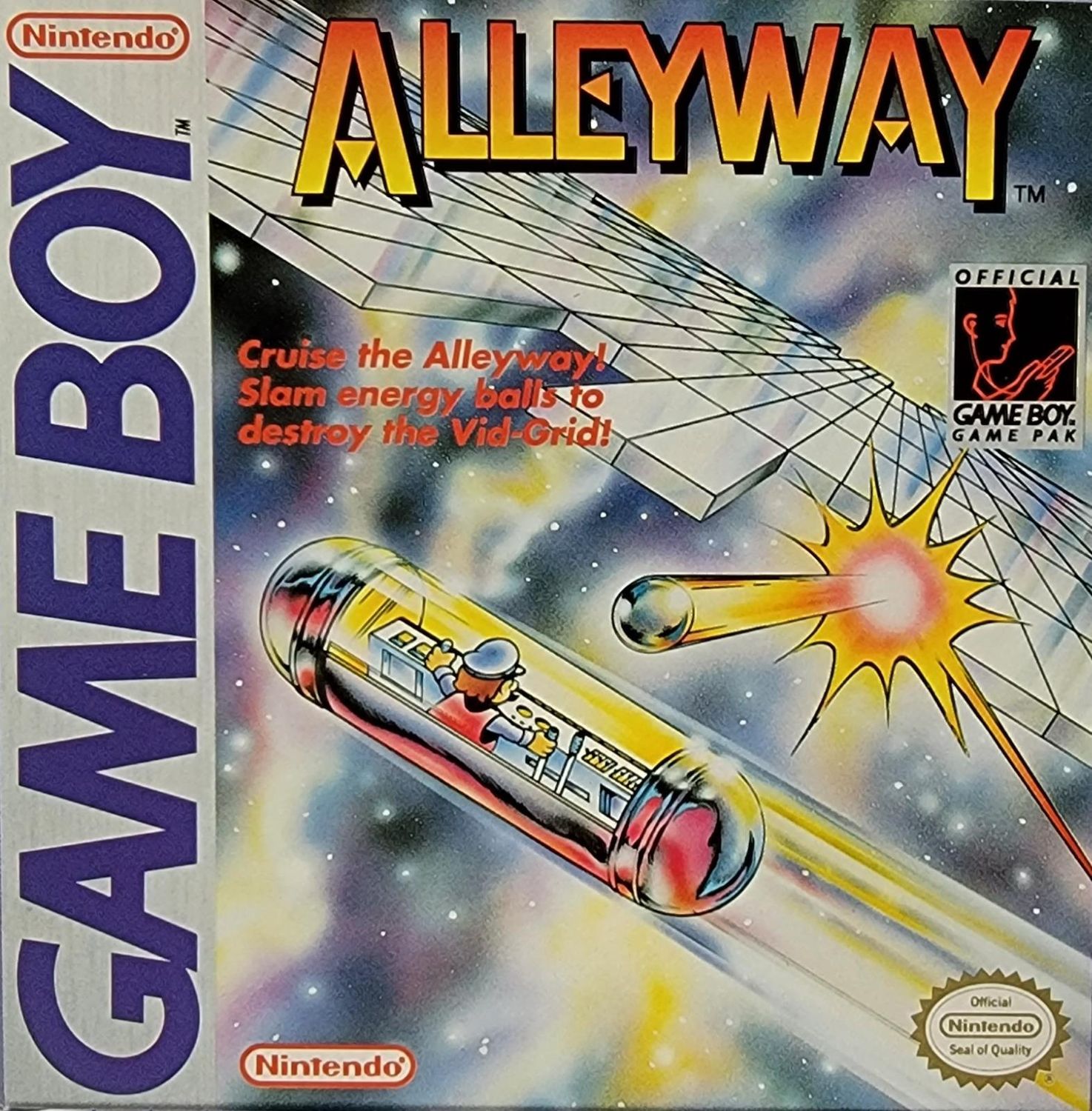 Alleyway, GameBoy (Cart Only)