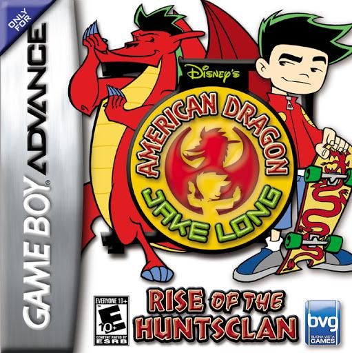 American Dragon Jake Long Rise of the Huntsclan, GameBoy Advance (Cart only)