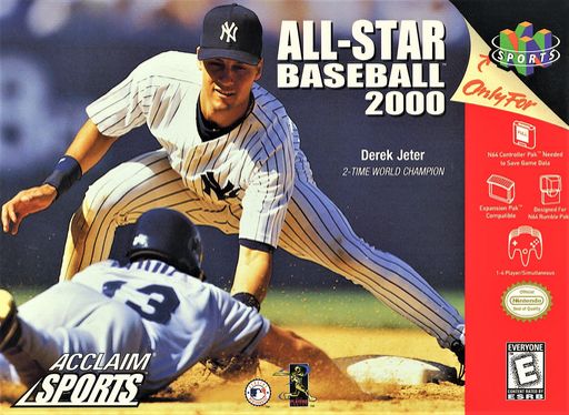 All-Star Baseball 2000, N64 (Cart Only)