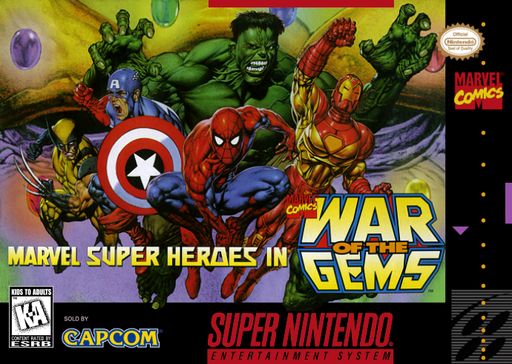 Marvel Super Heroes in War of the Gems, SNES (Cart Only)