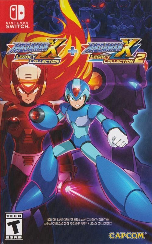 Mega Man X Legacy Collection 1 + 2, Switch, (Cart Only)