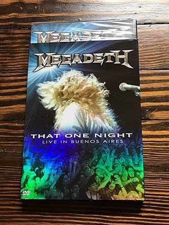 Megadeth - That One Night Live In Buenos Aires, DVD