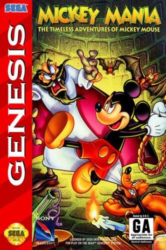 Mickey Mania, Sega Genesis (Cart only)