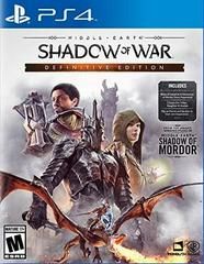 Middle Earth - Shadow Of War (Definitive edition), PS4