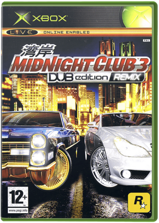 Midnight Club 3 Dub Edition Remix (Platinum Hits), Xbox
