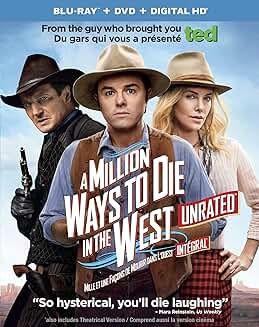 Million Ways to Die in the West, Blu-ray