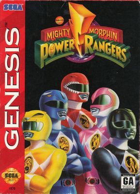 Mighty Morphin Power Rangers, Sega Genesis (Cart Only)