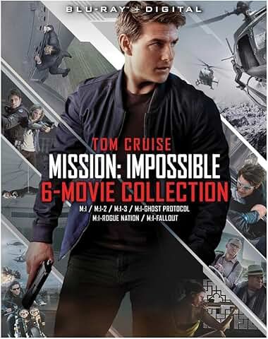 Mission Impossible 6 Movie Collection, Blu-ray