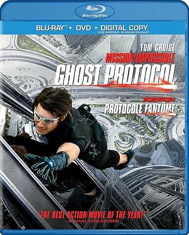 Mission Impossible: Ghost Protocol, Blu-ray