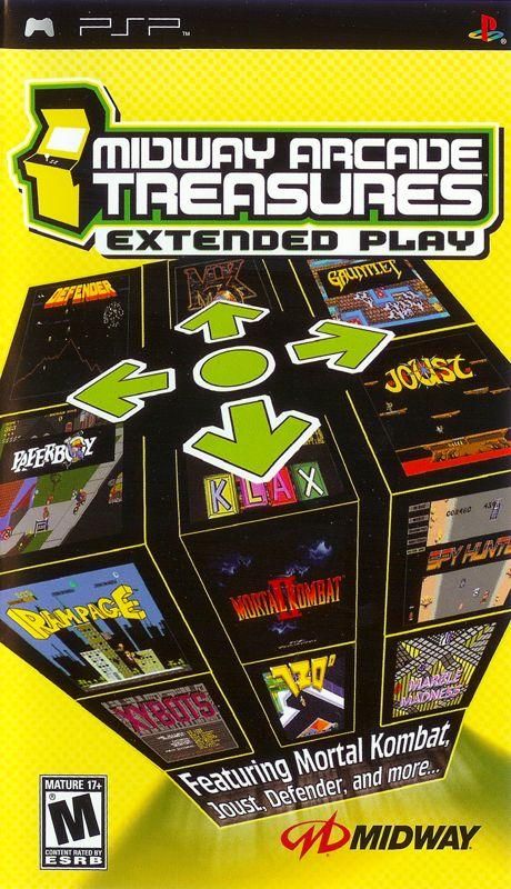 Midway Arcade Treasures Extended Play, PSP