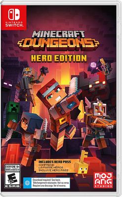 Minecraft Dungeons - Hero Edition, Switch (Cart Only)