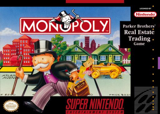 Monopoly, SNES (Box Only)