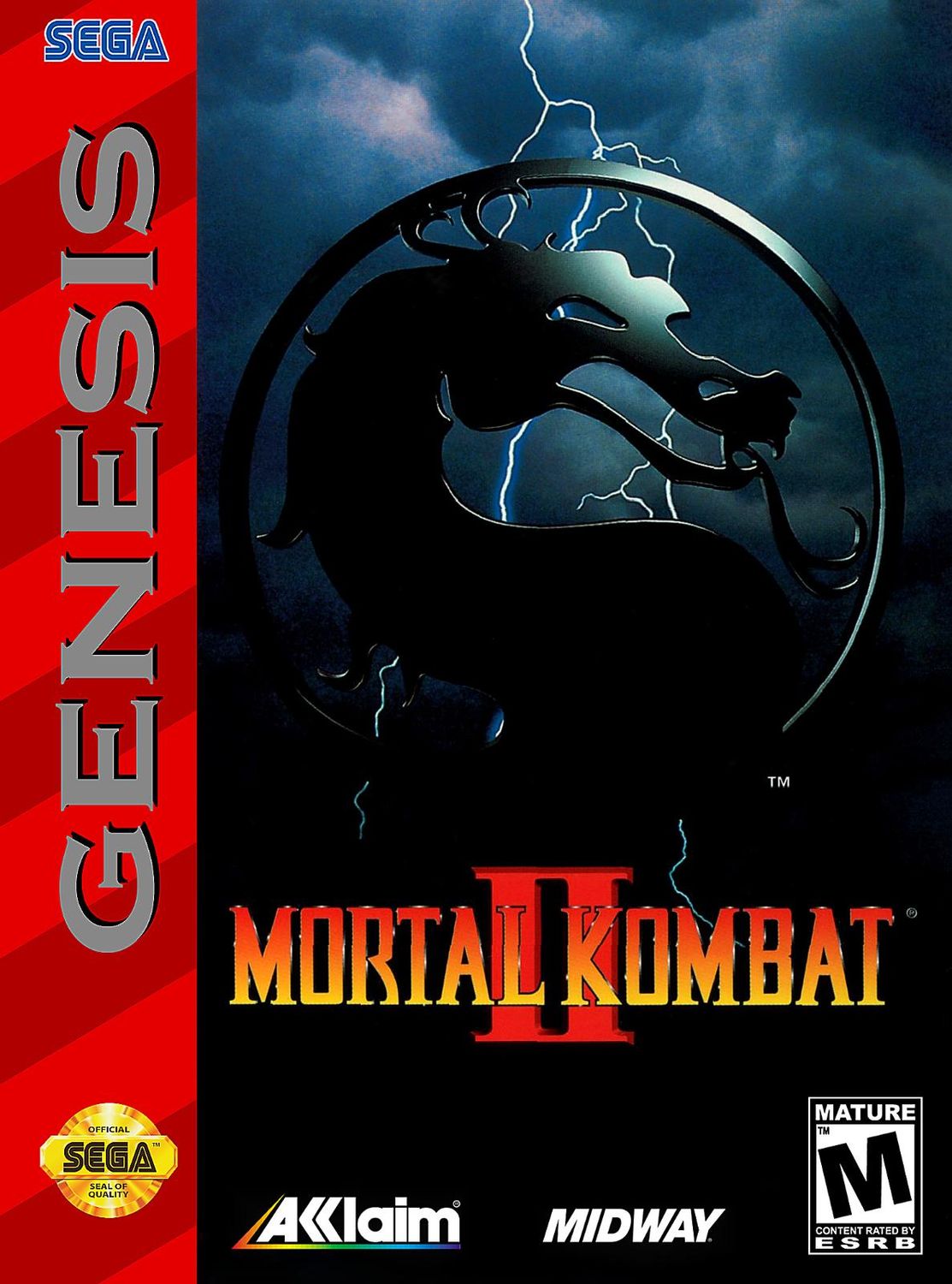 Mortal Kombat II, Sega Genesis (Cart Only)