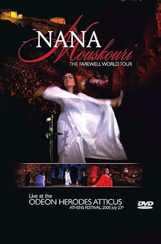 Nana Mouskouri Farewell World Tour 2008, DVD