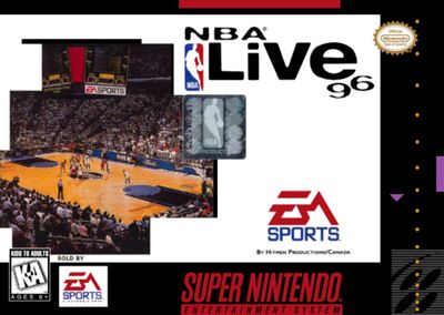 NBA Live 96, SNES (Cart Only)