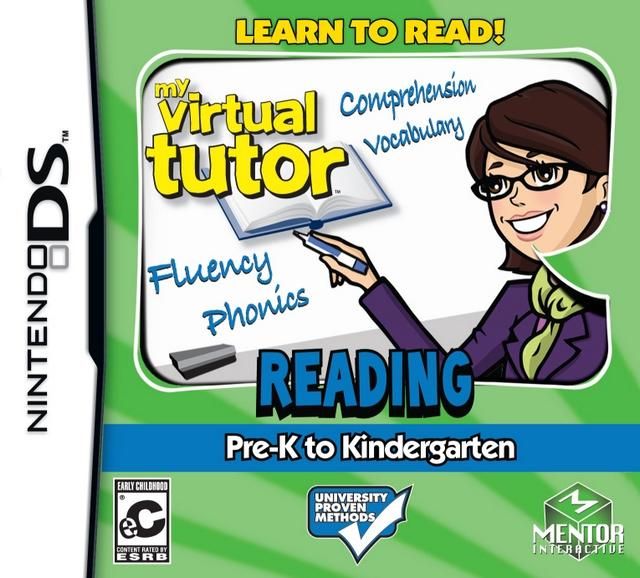 My Virtual Tutor Reading Adventure - Pre-K to Kindergarten, DS (Cart Only)