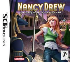 Nancy Drew - The Deadly Secret of Olde World Park, DS (Cart Only)