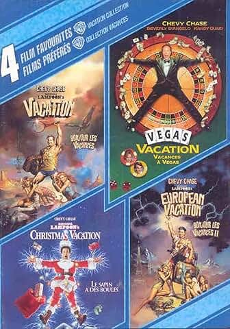 National Lampoon's Vacation 4 Film Favourites Collection, DVD