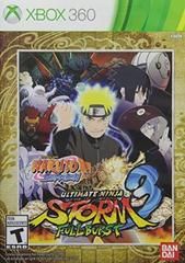 Naruto Shippuden Ultimate Ninja Storm 3 Full Burst, Xbox 360