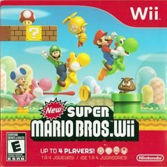 New Super Mario Bros. Wii, (Not For Resale), Wii
