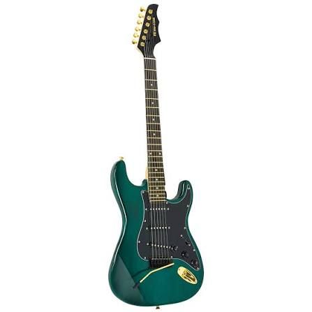 Mustar Strat Clone Electric Guitar W/Case