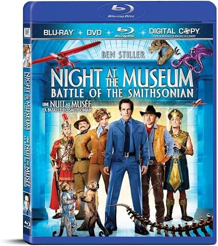 Night at the Museum: Battle of the Smithsonian, Blu-ray