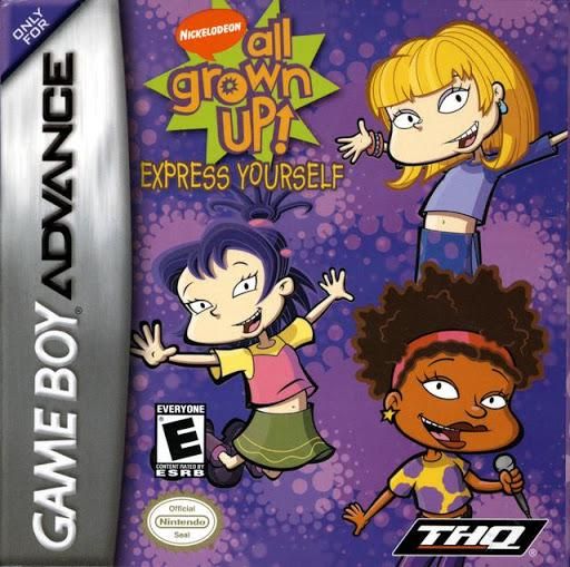 Nickelodeon All Grown Up Express Yourself, GameBoy Advance (Cart only)
