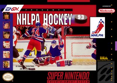 NHLPA Hockey 93, SNES (Cart Only)