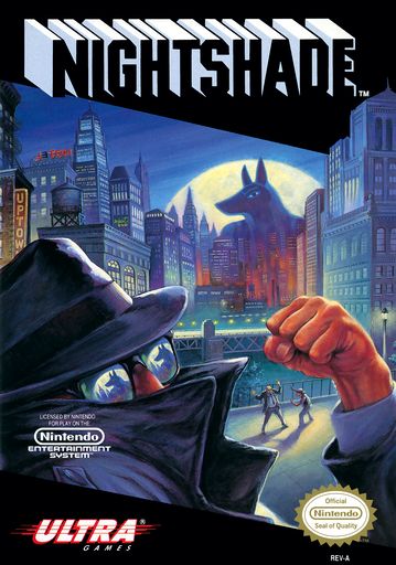 Nightshade, NES (Cart Only)